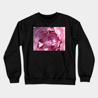 Pink Peony Closeup Crewneck Sweatshirt